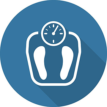 pngtree weight management icon flat design weight loss management healthy vector png image 20594862